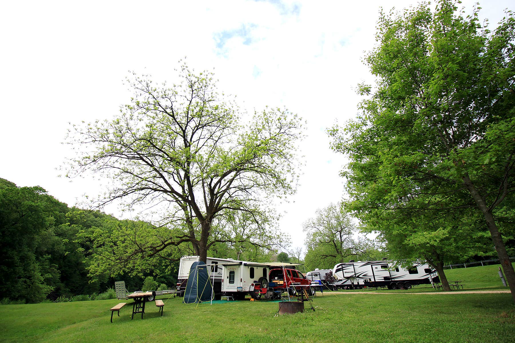Chris D.'s photo of rv camping at Eden Valley Refuge near Oxford Junction, IA