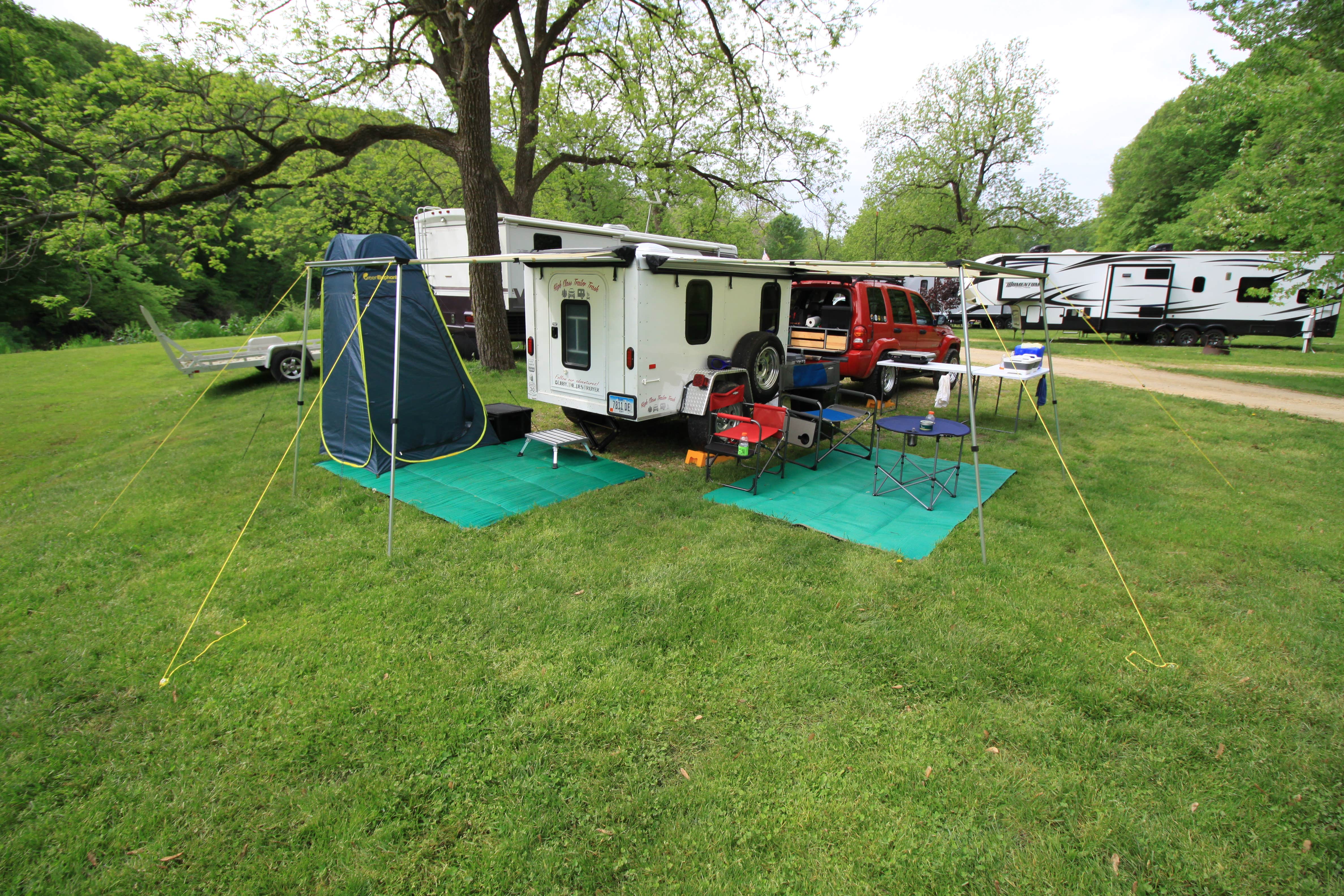 Chris D.'s photo of rv camping at Eden Valley Refuge near Hopkinton, IA