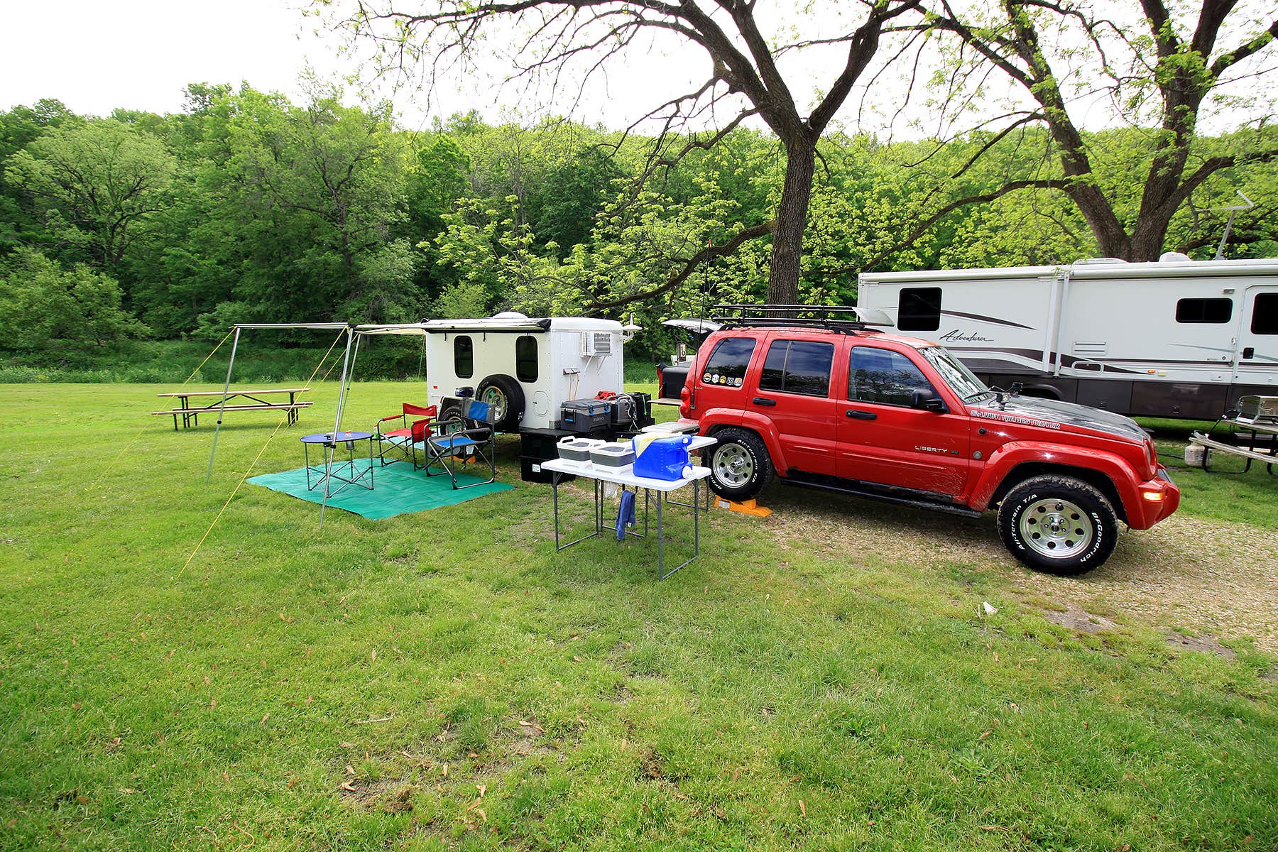 Chris D.'s photo of rv camping at Eden Valley Refuge near Cascade, IA