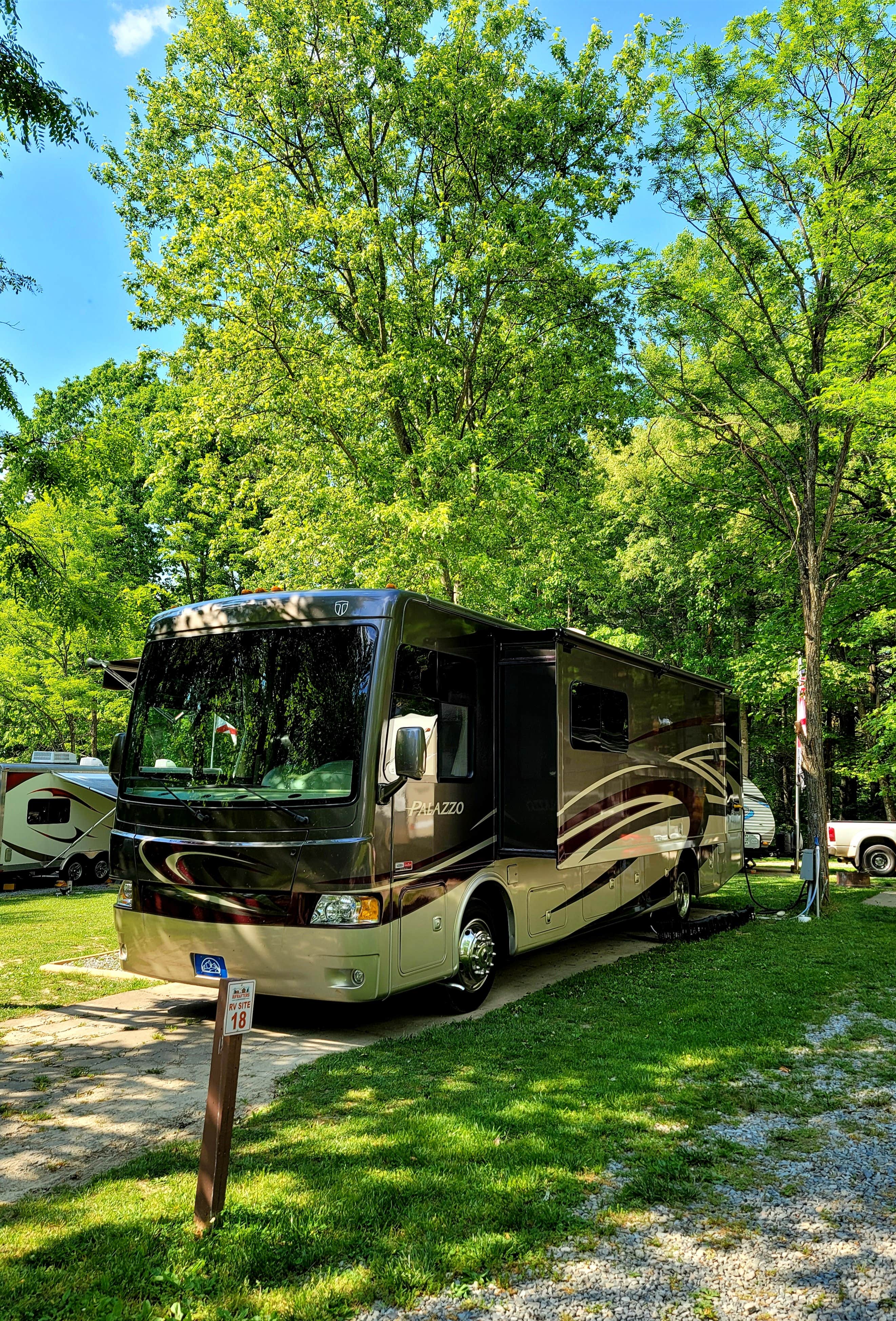 Judy M.'s photo of rv camping at Rifrafters Campground near Logan, WV