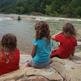 Review photo of Cossatot Falls Campsites — Cossatot River State Park - Natural Area by Lindsey P., May 23, 2021