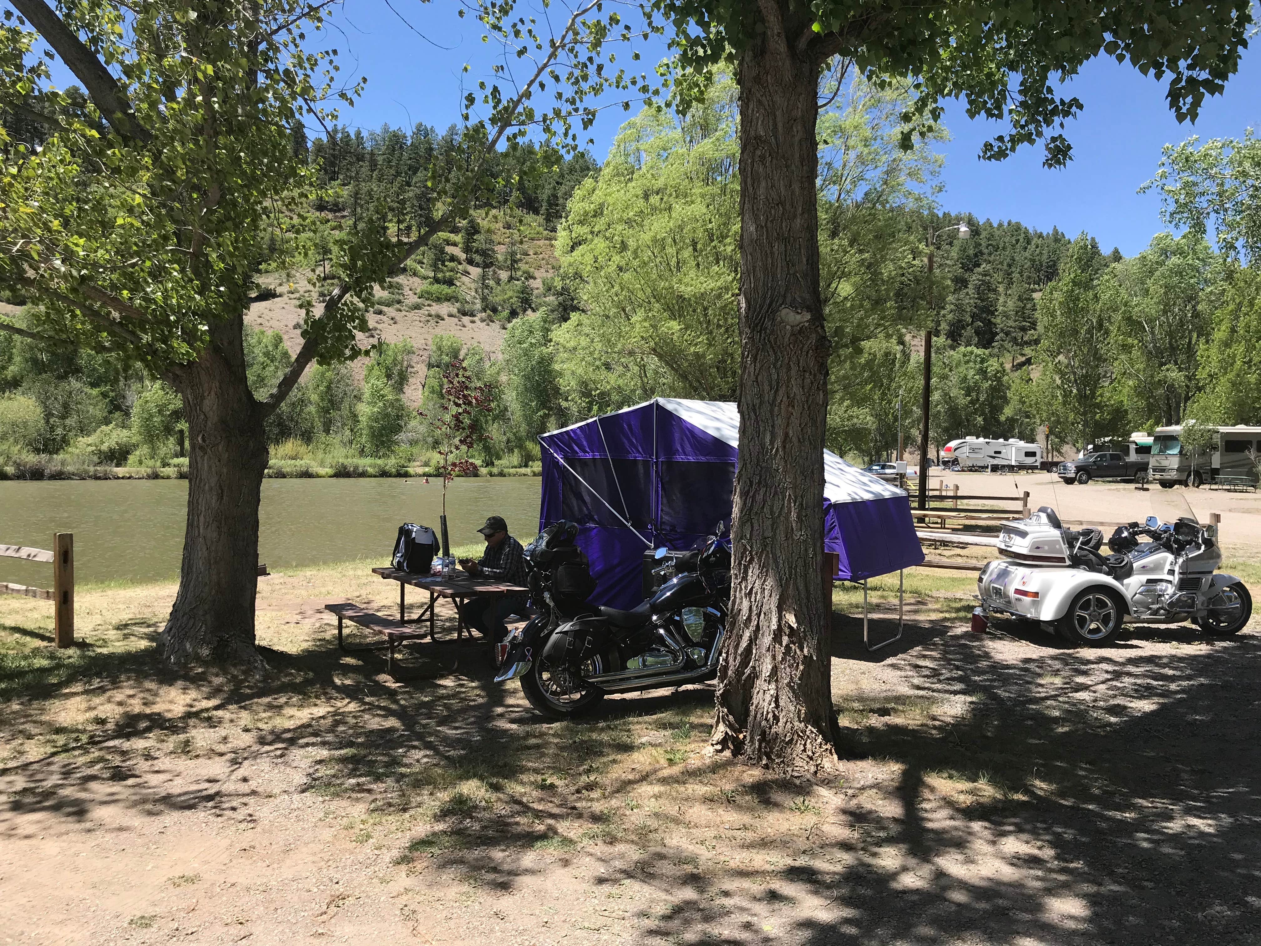 Camper submitted image from Pagosa Riverside Campground - 2