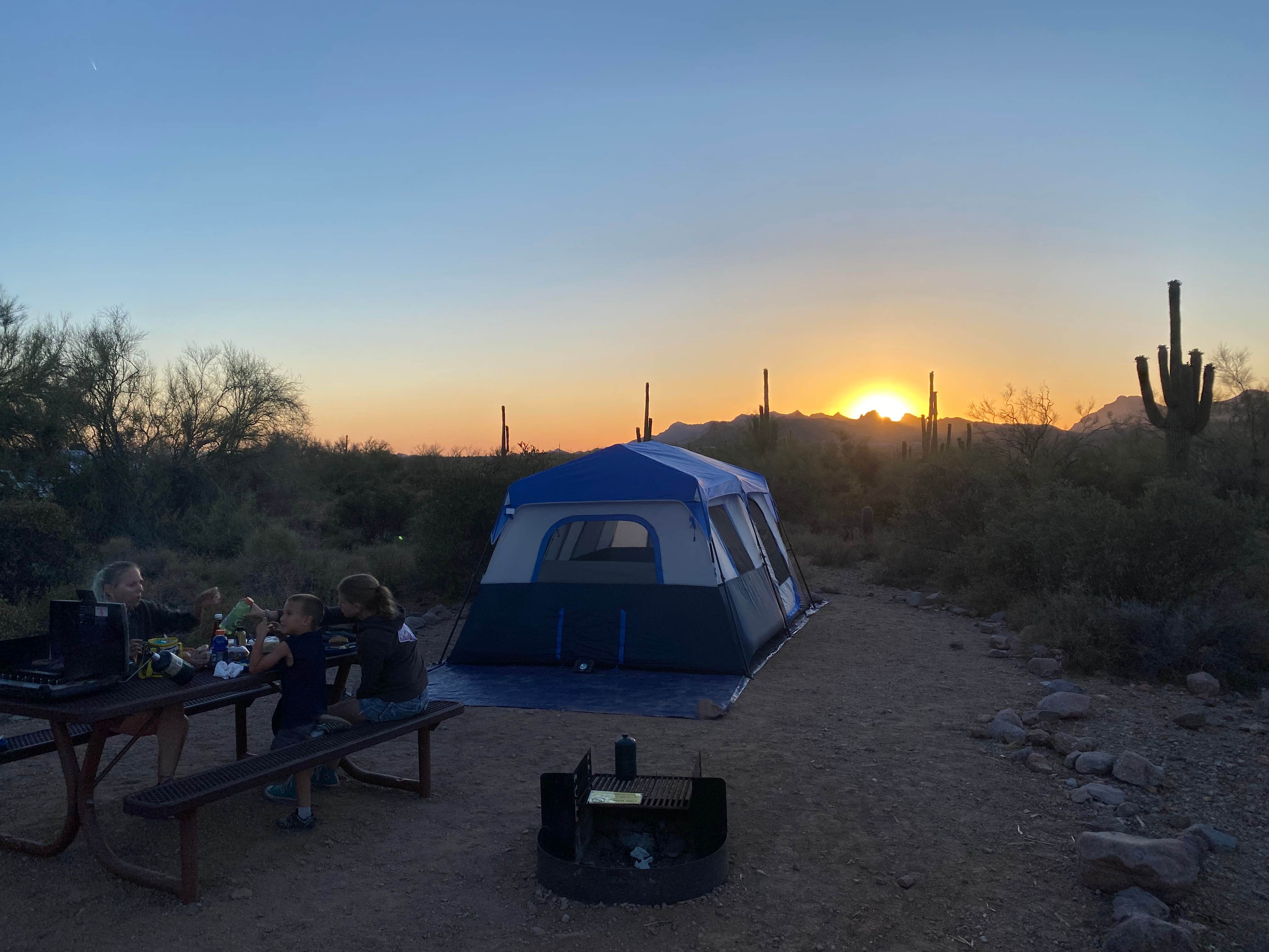 Derek A.'s photo at Lost Dutchman State Park Campground near Chandler, AZ