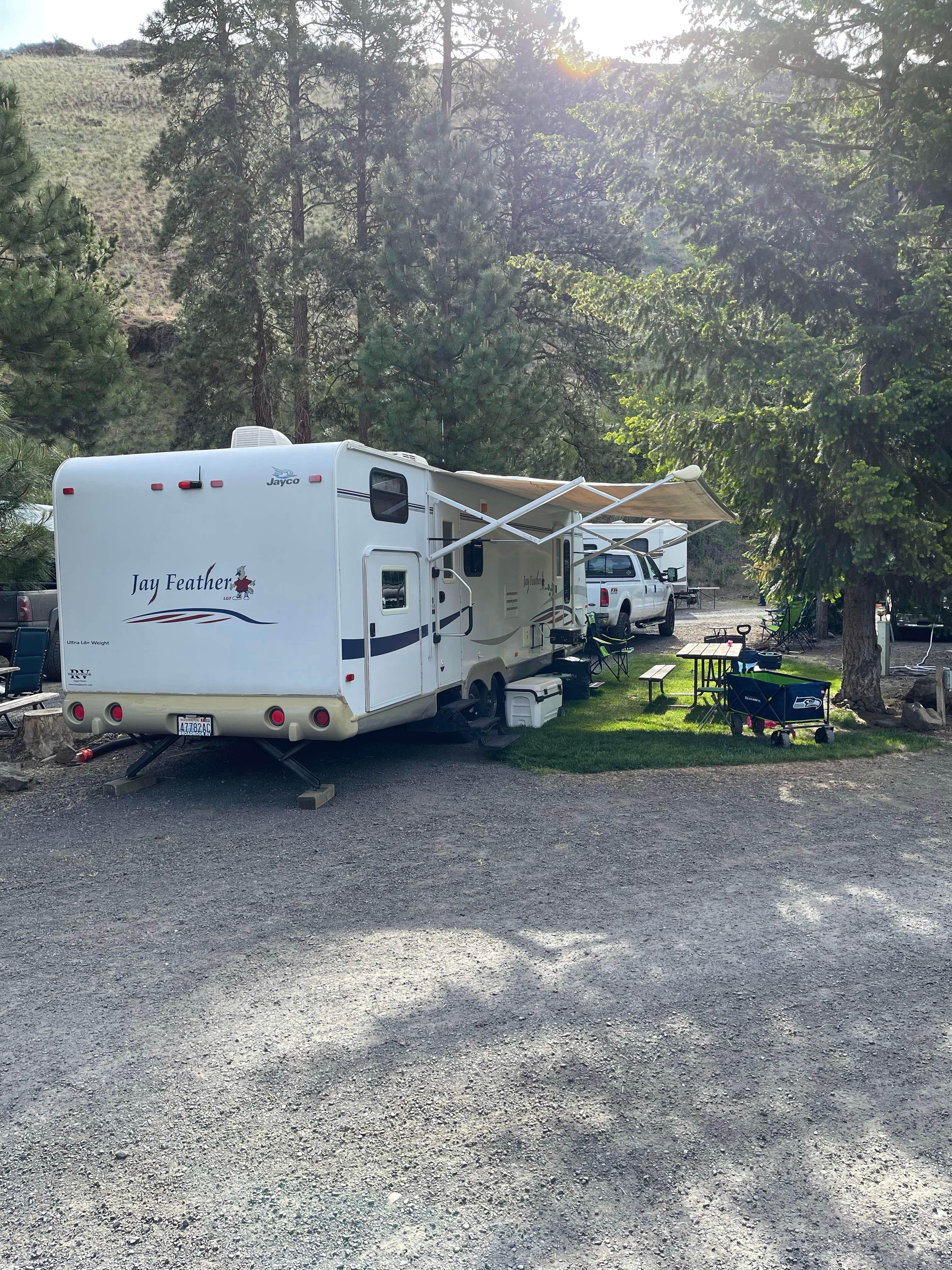 Camping near Texas Rapids - Snake River: Dayton-Pomeroy-Blue Mountains KOA, Pomeroy, Washington