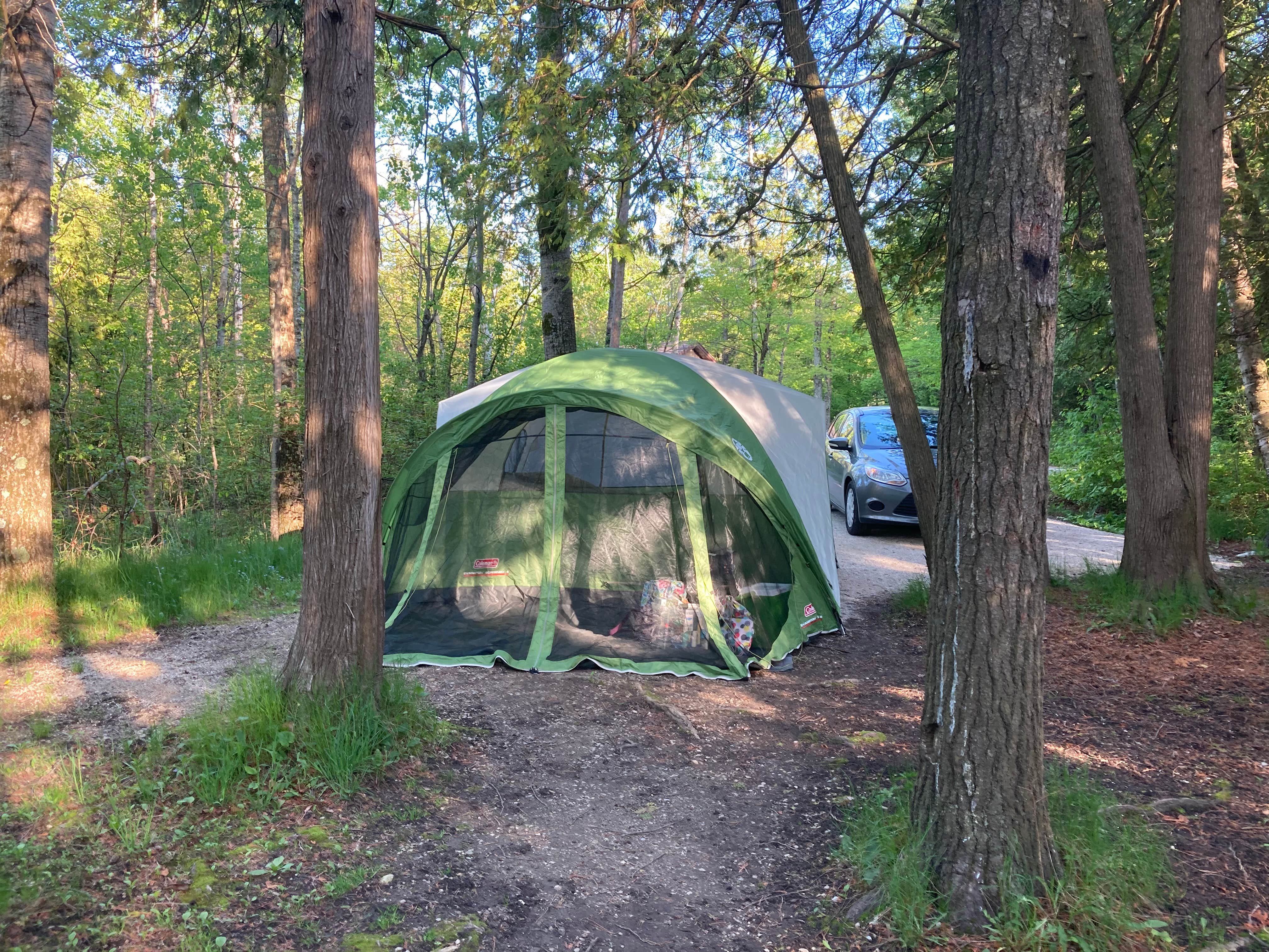 South Nicolet Bay Campground Peninsula State Park The Dyrt