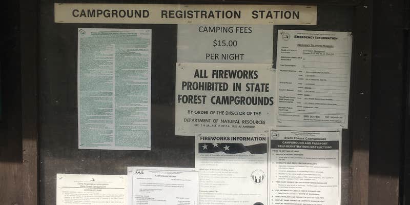 Camper submitted image from Silver Creek State Forest Campground