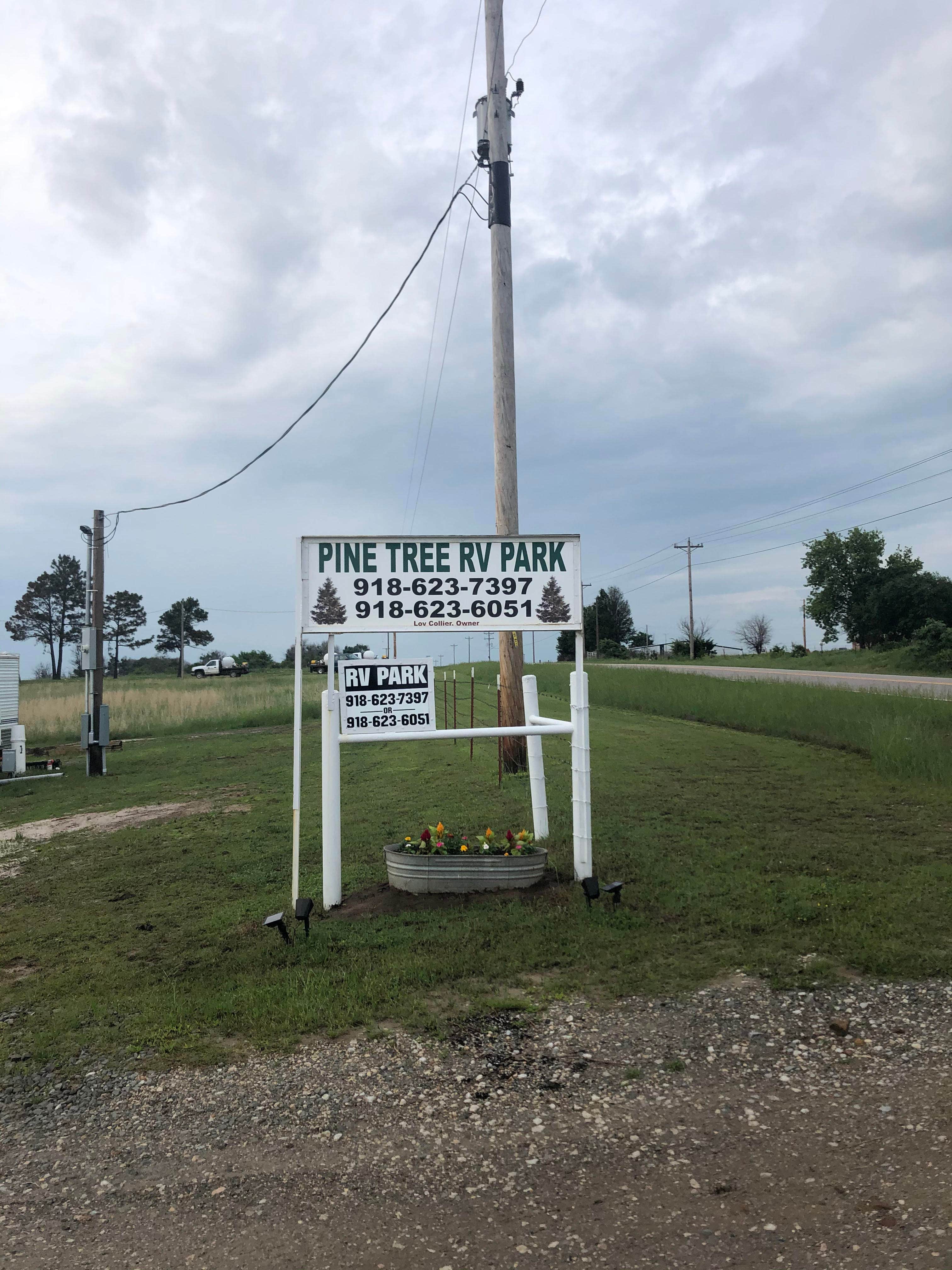 Camper-submitted photo at Pine Tree RV Park near Okmulgee, OK