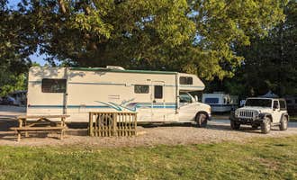 Camping near Haywood Landing Recreation Site: Hawkins Creek Campground, Hubert, North Carolina