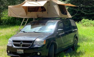 Karly L.'s photo of a dispersed camping area at Little Pend Orielle Campground near Lake Roosevelt National Recreation Area