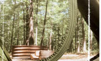 Emilee S.'s photo of tent camping at Forestville Campground near Big Bay, MI