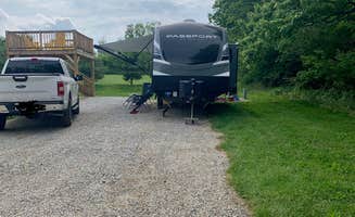Marla S.'s photo of rv camping at Thompson/Grand River Valley KOA Holiday near Mentor, OH