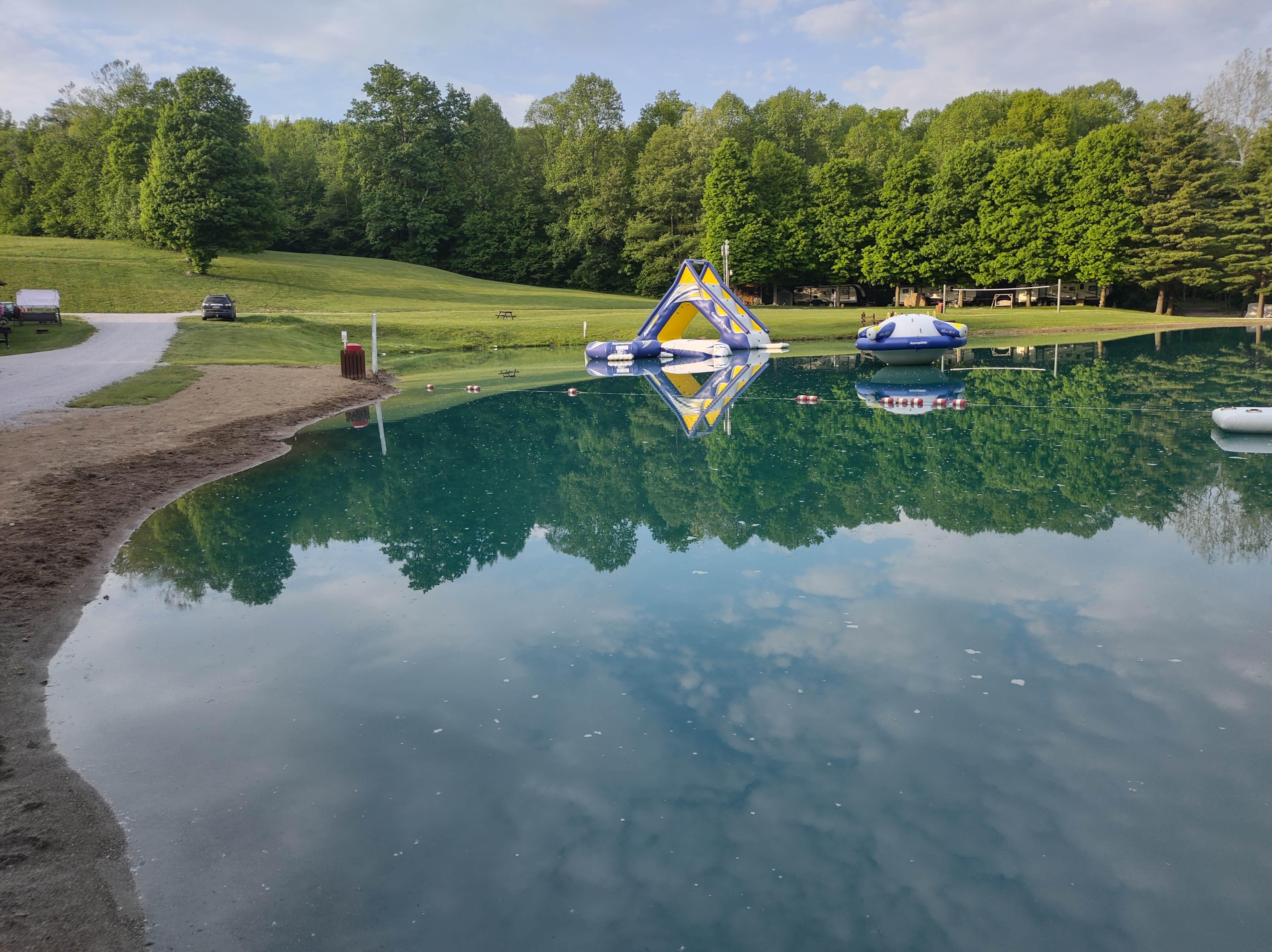 Camper-submitted photo at Rustic Knolls Campground near Radnor, OH