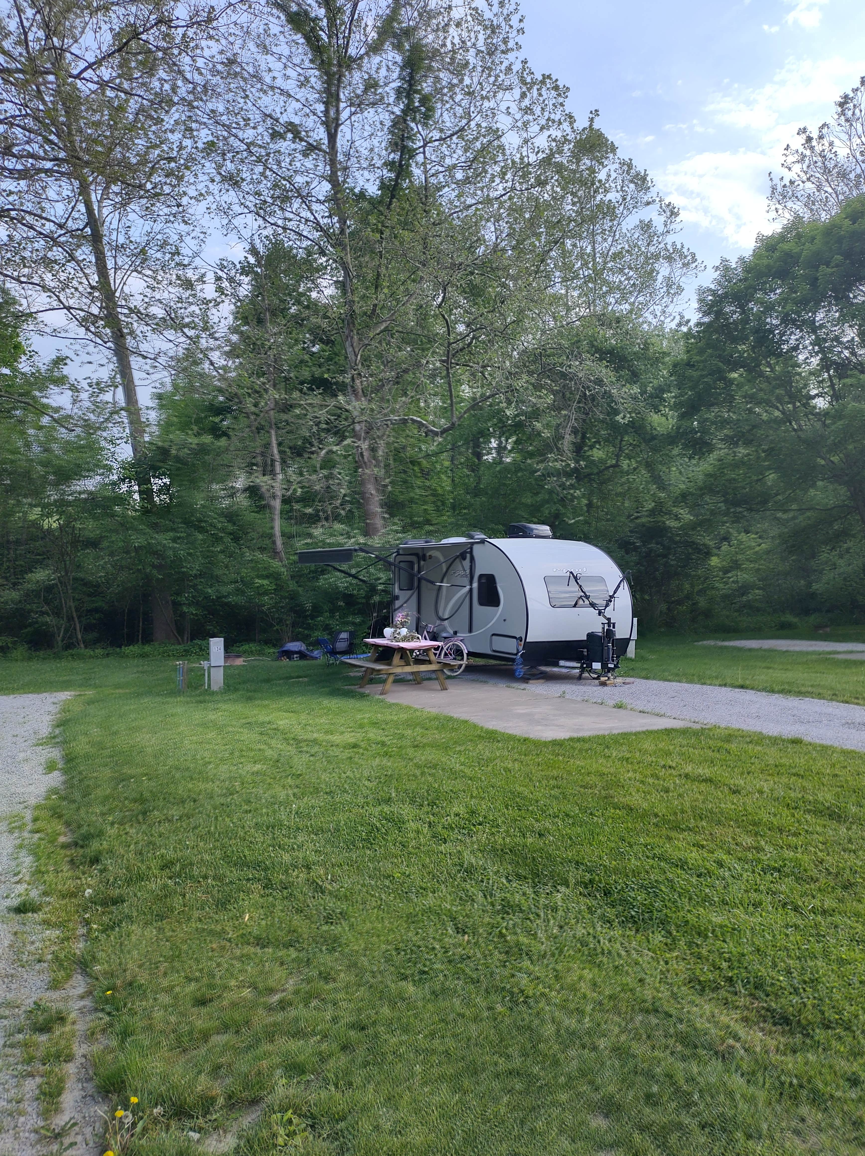 Camper-submitted photo at Rustic Knolls Campground near Radnor, OH