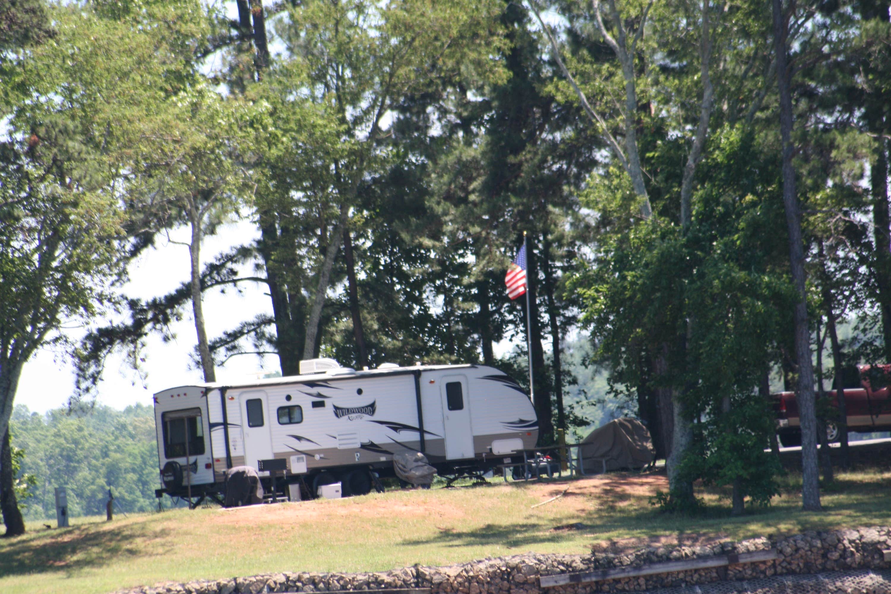Beckie K.'s photo of rv camping at Old Federal near Oakwood, GA