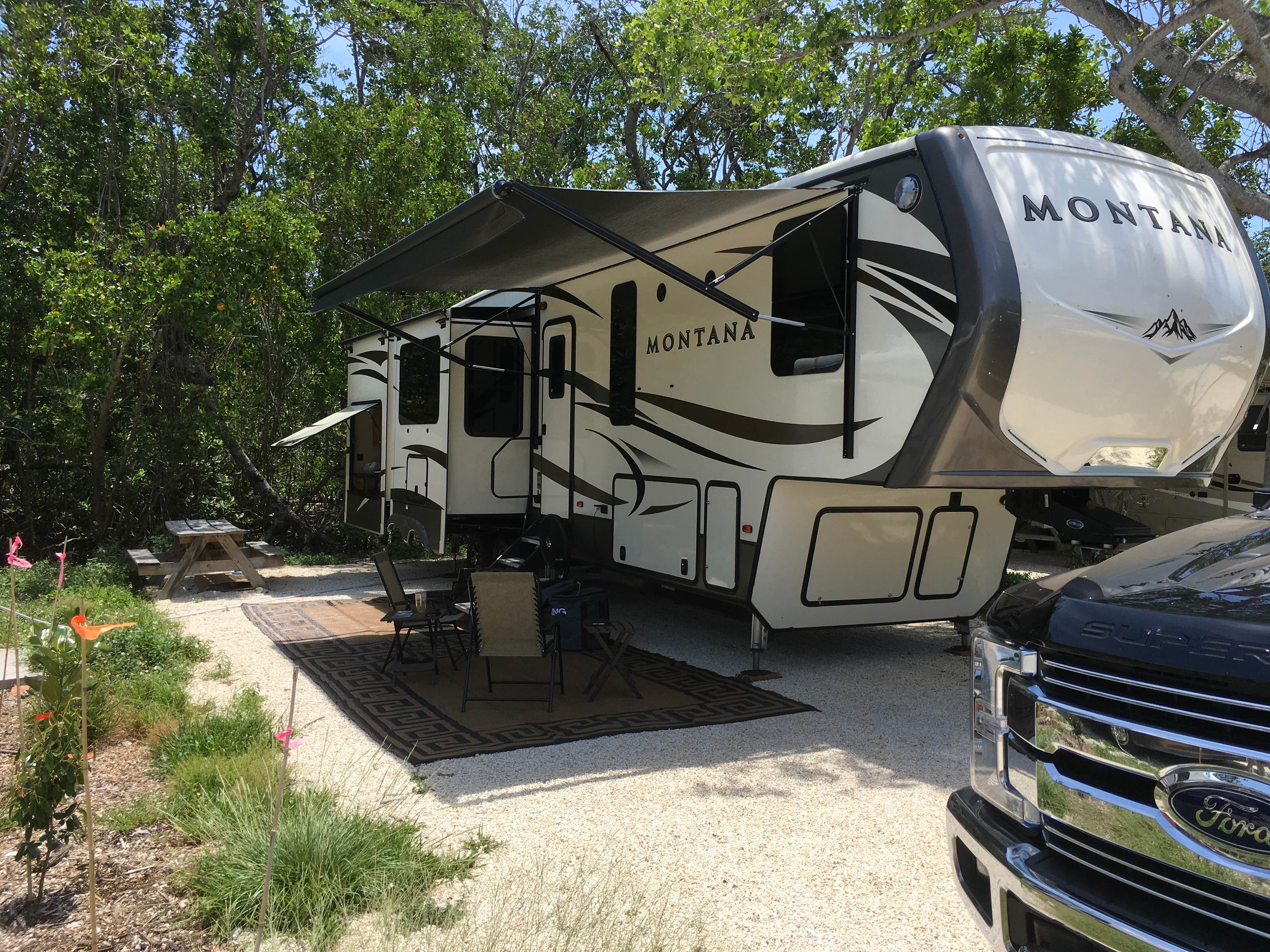 Beckie K.'s photo of rv camping at John Pennekamp Coral Reef State Park Campground near Florida City, FL