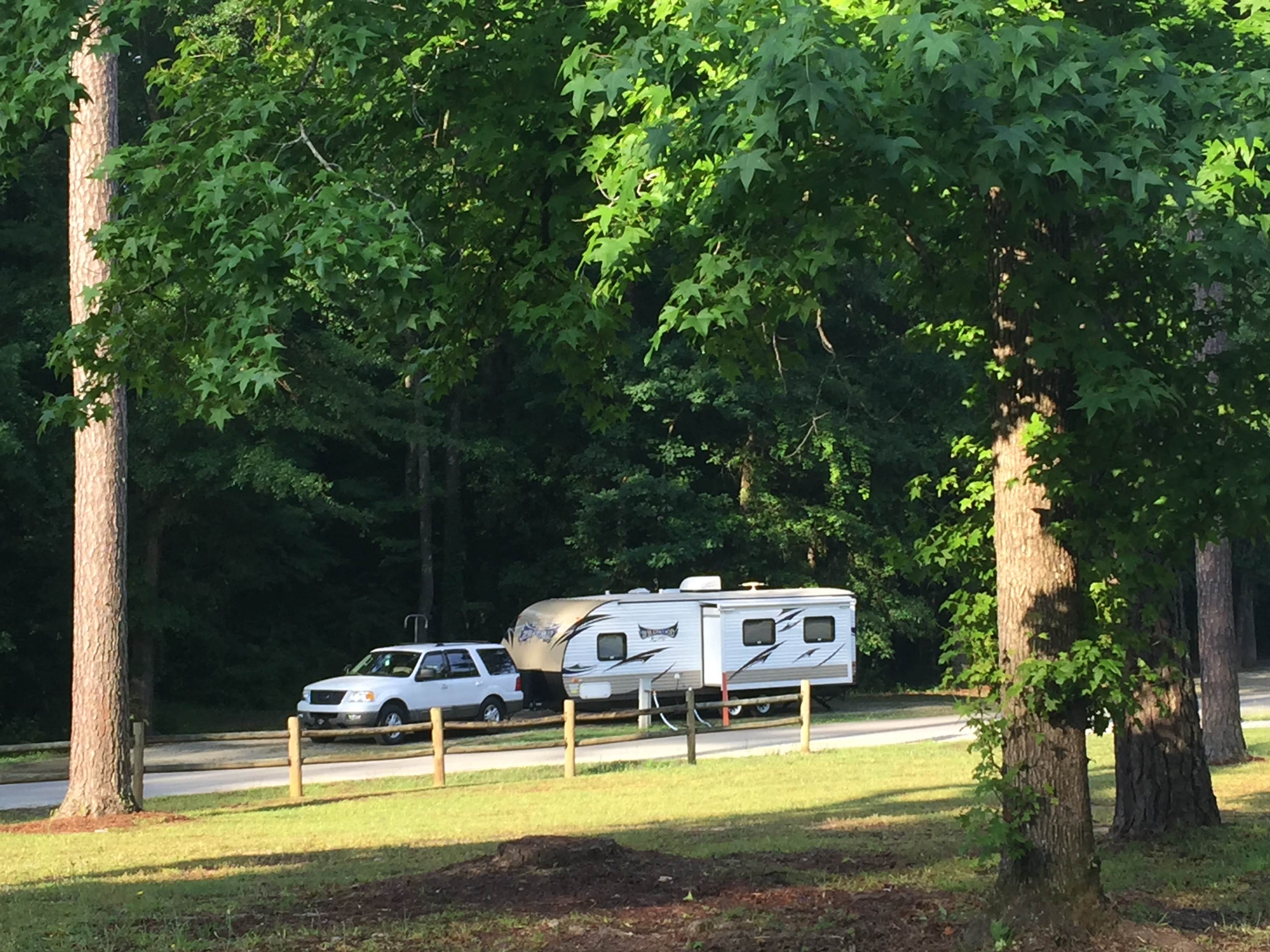 Beckie K.'s photo of rv camping at High Falls State Park Campground near Lovejoy, GA