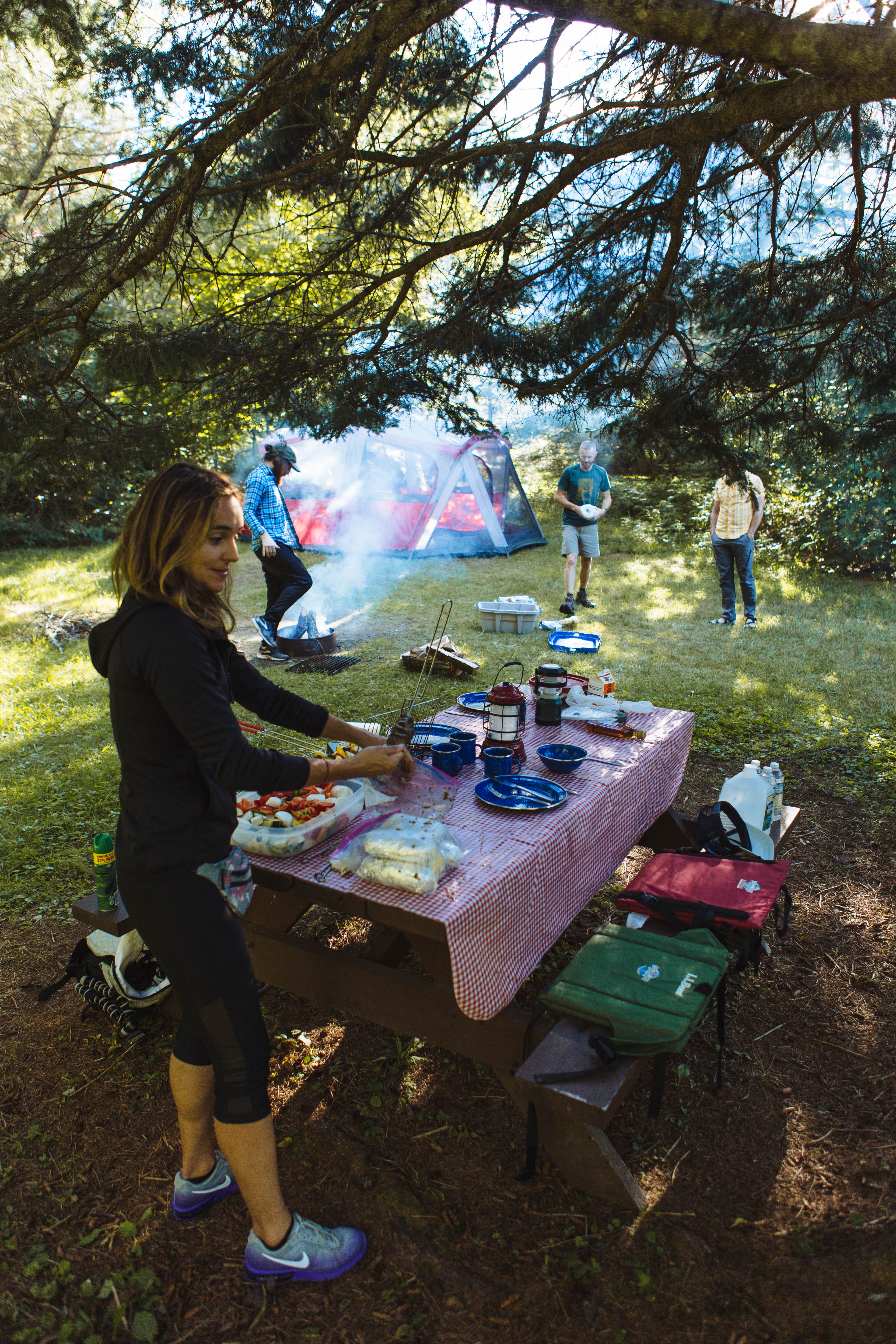Roger F.'s photo of tent camping at South Branch Pond Campground — Baxter State Park near Millinocket, ME