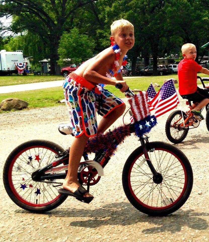 Camper-submitted photo at Silver Springs Campsites Inc near Waupun, WI