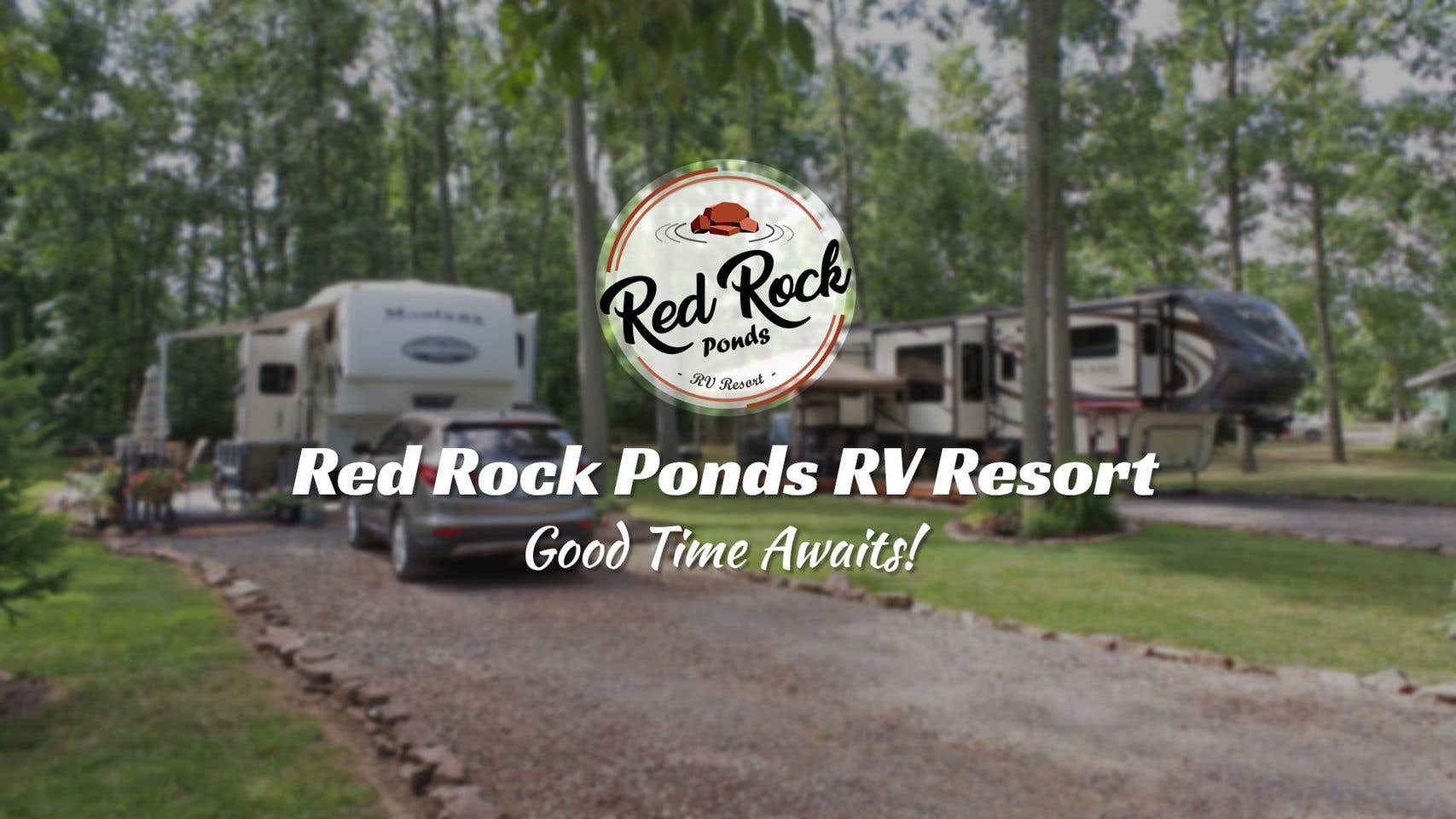 Camping near KOA Campground Medina Wildwood Lake: Red Rock Ponds RV Resort, Holley, New York