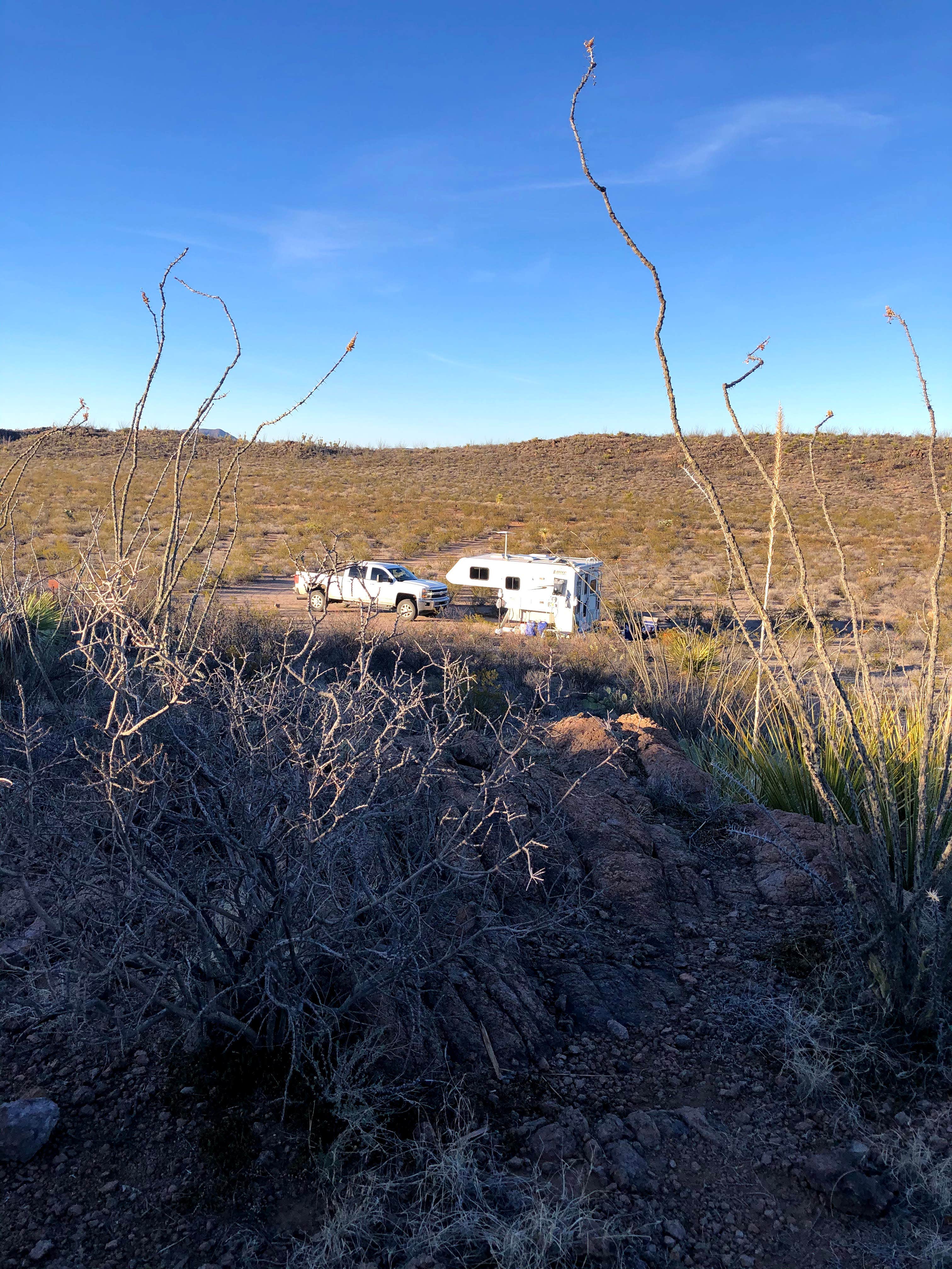 Cathy J.'s photo of rv camping at Interior Primitive Sites — Big Bend Ranch State Park near Presidio, TX