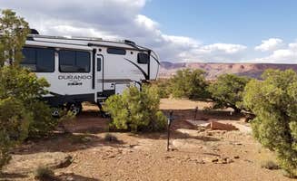 Marc G.'s photo of rv camping at Beas Lewis Flat Dispersed near Hanksville, UT
