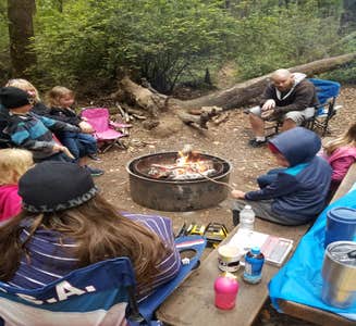 Camper-submitted photo from Lower Blooms Creek — Big Basin Redwoods State Park — CAMPGROUND CLOSED