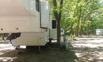 Camping near Ann Lake: A J Acres Campground, Clearwater, Minnesota