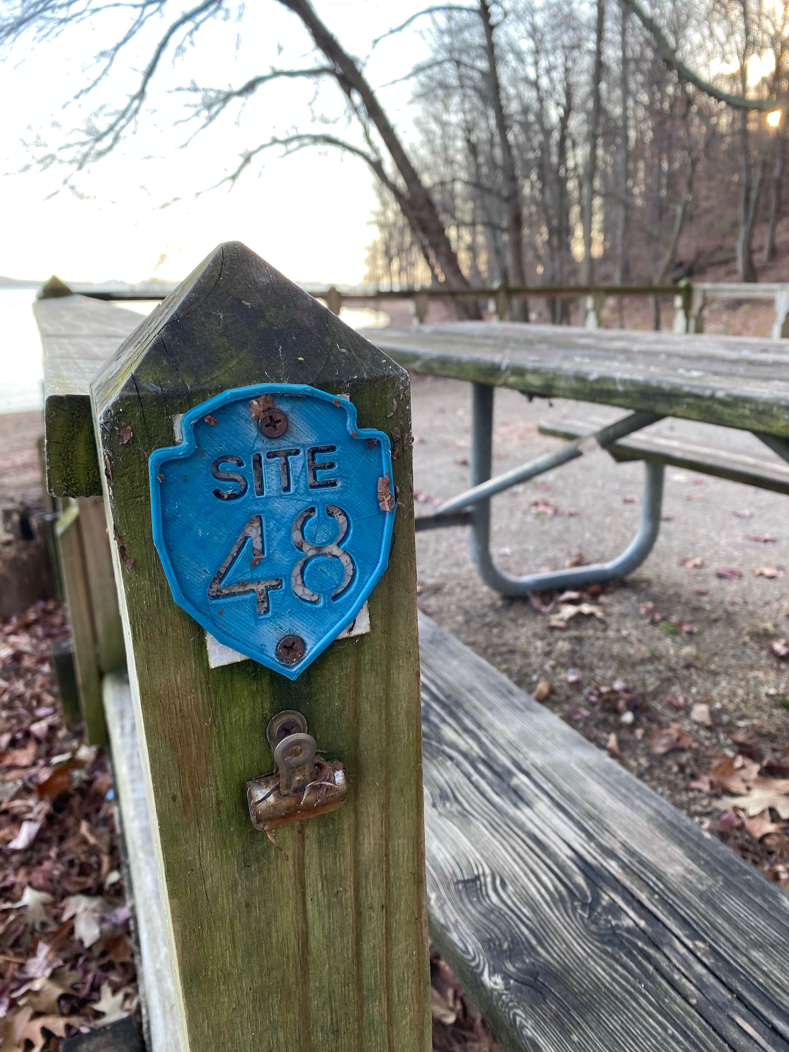 Camper-submitted photo at Red Rock Trail Backcountry Shelter — Nathan Bedford Forrest State Park near Dresden, TN