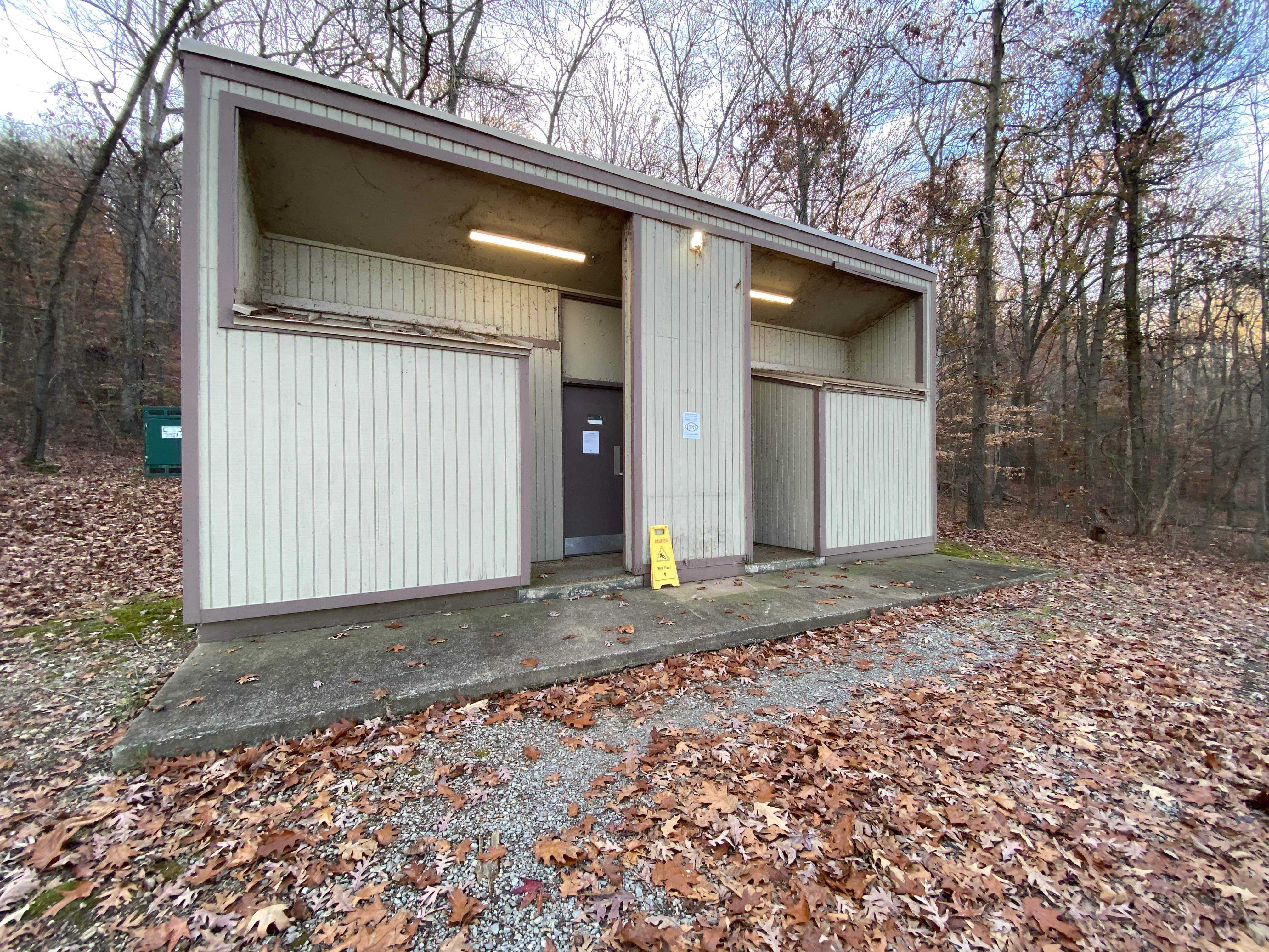 Camper submitted image from Red Rock Trail Backcountry Shelter — Nathan Bedford Forrest State Park - 2