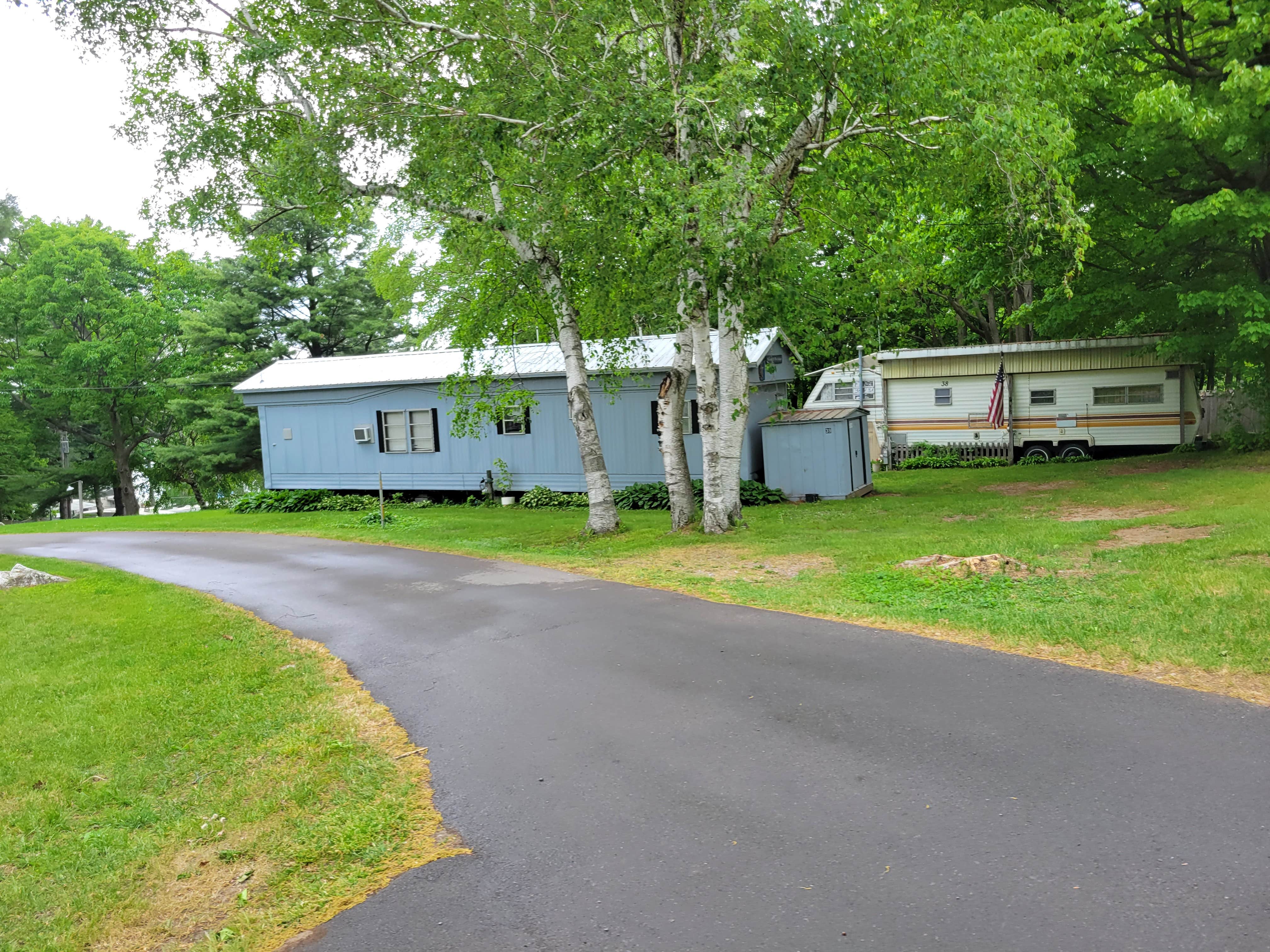 Nancy W.'s photo of rv camping at Birch Haven Campground near Gouverneur, NY