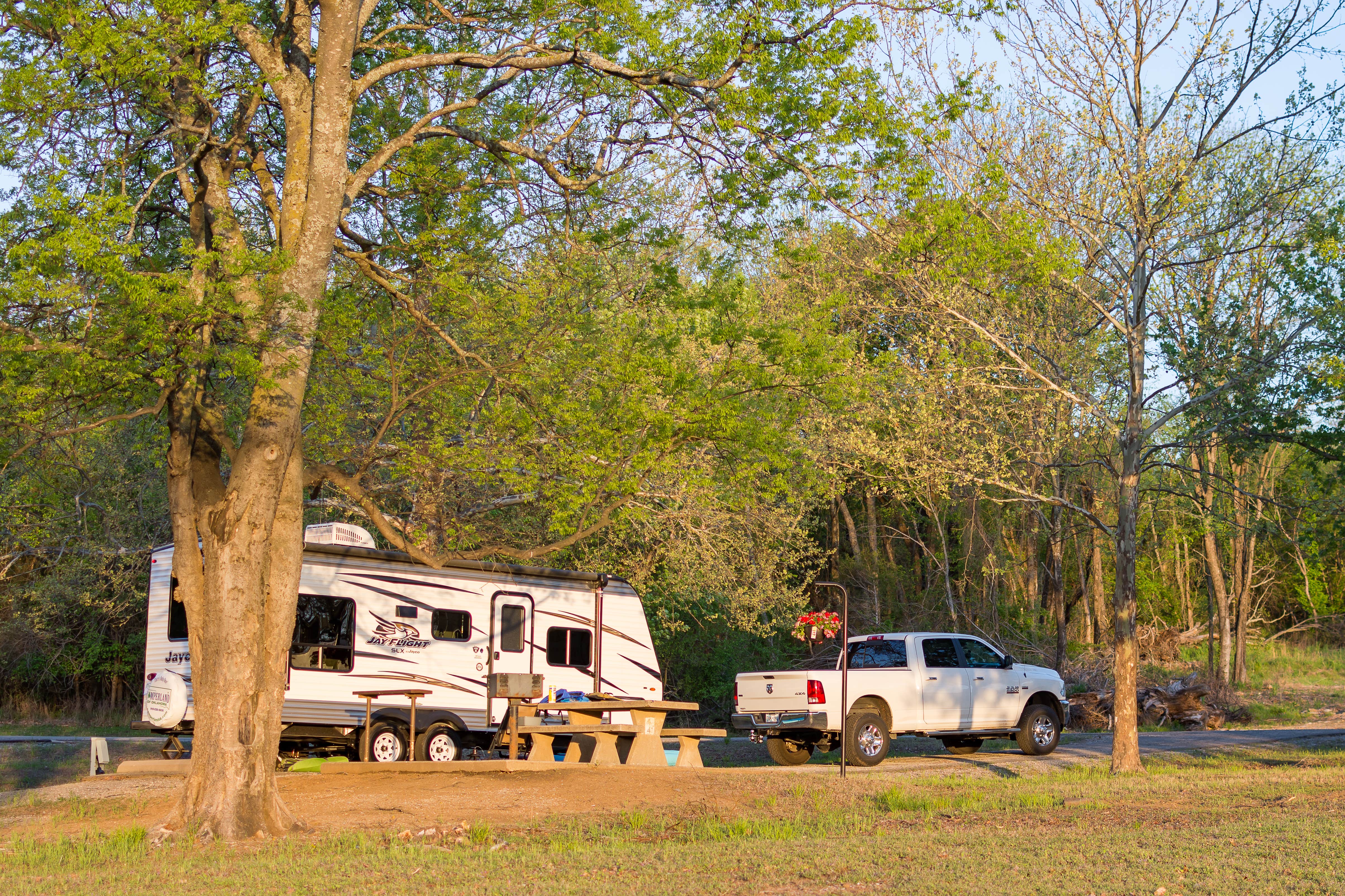 Christine N.'s photo of rv camping at Rocky Point (ft Gibson) near Wagoner, OK