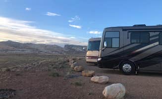 REBECCA's photo of rv camping at Temple Mt. Rd. Dispersed near Hanksville, UT