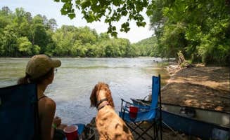 James & Lora C.'s photo of camping with pets at Summer Shoals Retreat in Kentucky