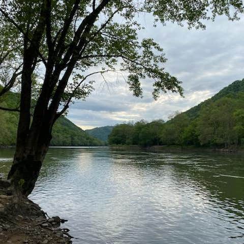 Grandview Sandbar Campground — New River Gorge National Park and Preserve