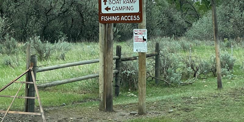 Camper submitted image from Far West Fishing Access Site