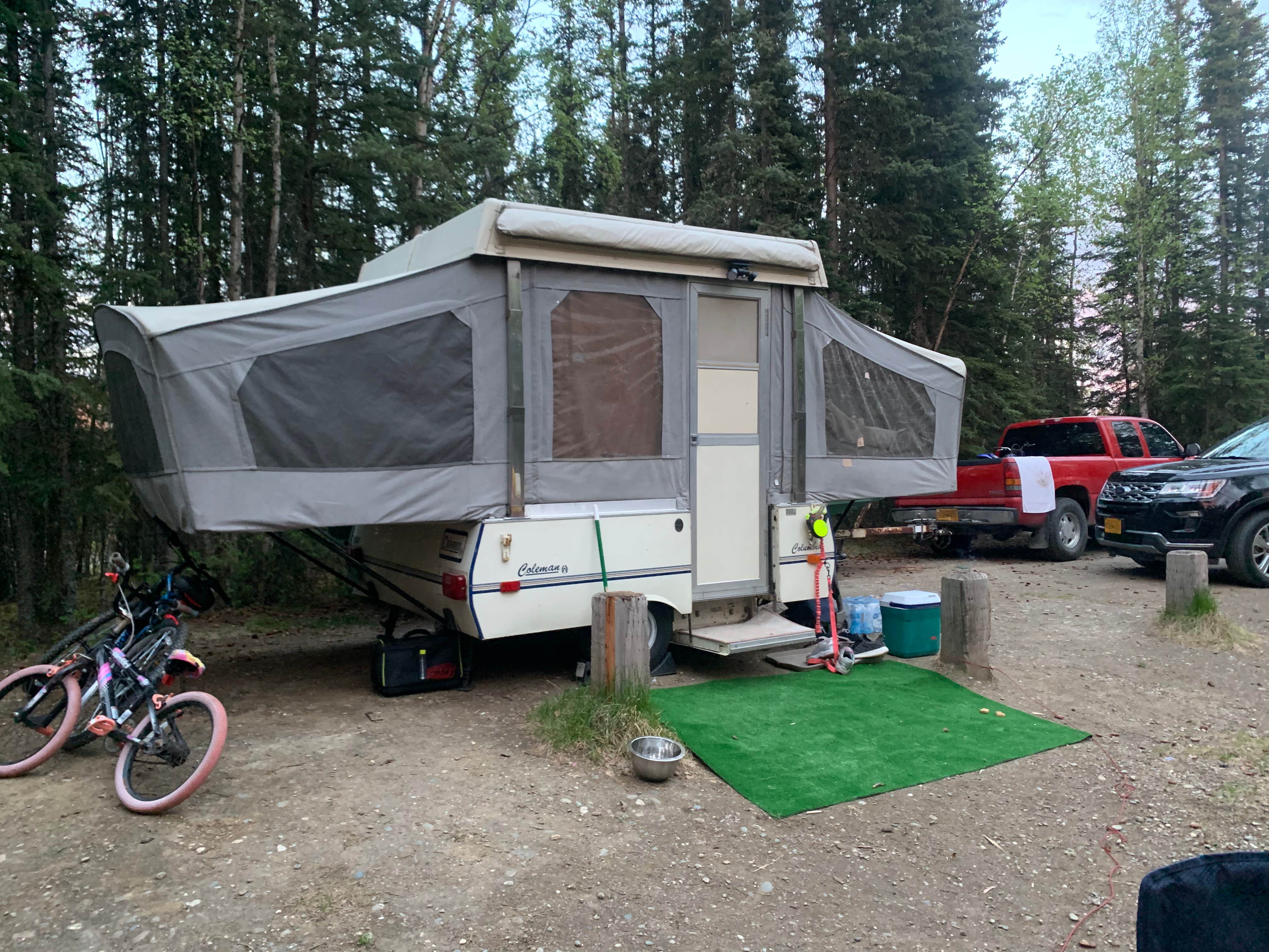 Camper-submitted photo at Clearwater State Rec Area near Fort Greely, AK