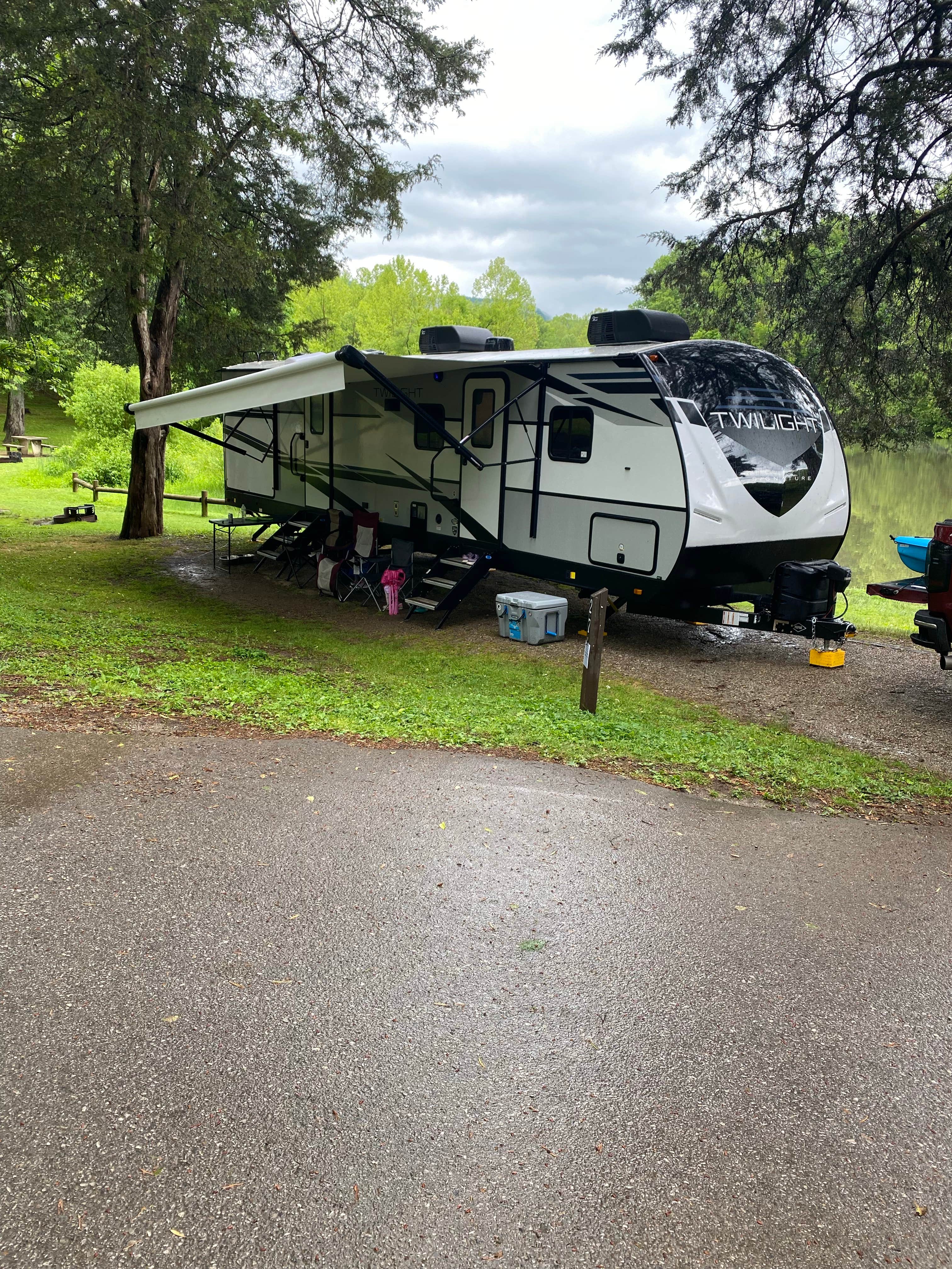 Nick's photo at Cove Lake State Park Campground near Lake City, TN