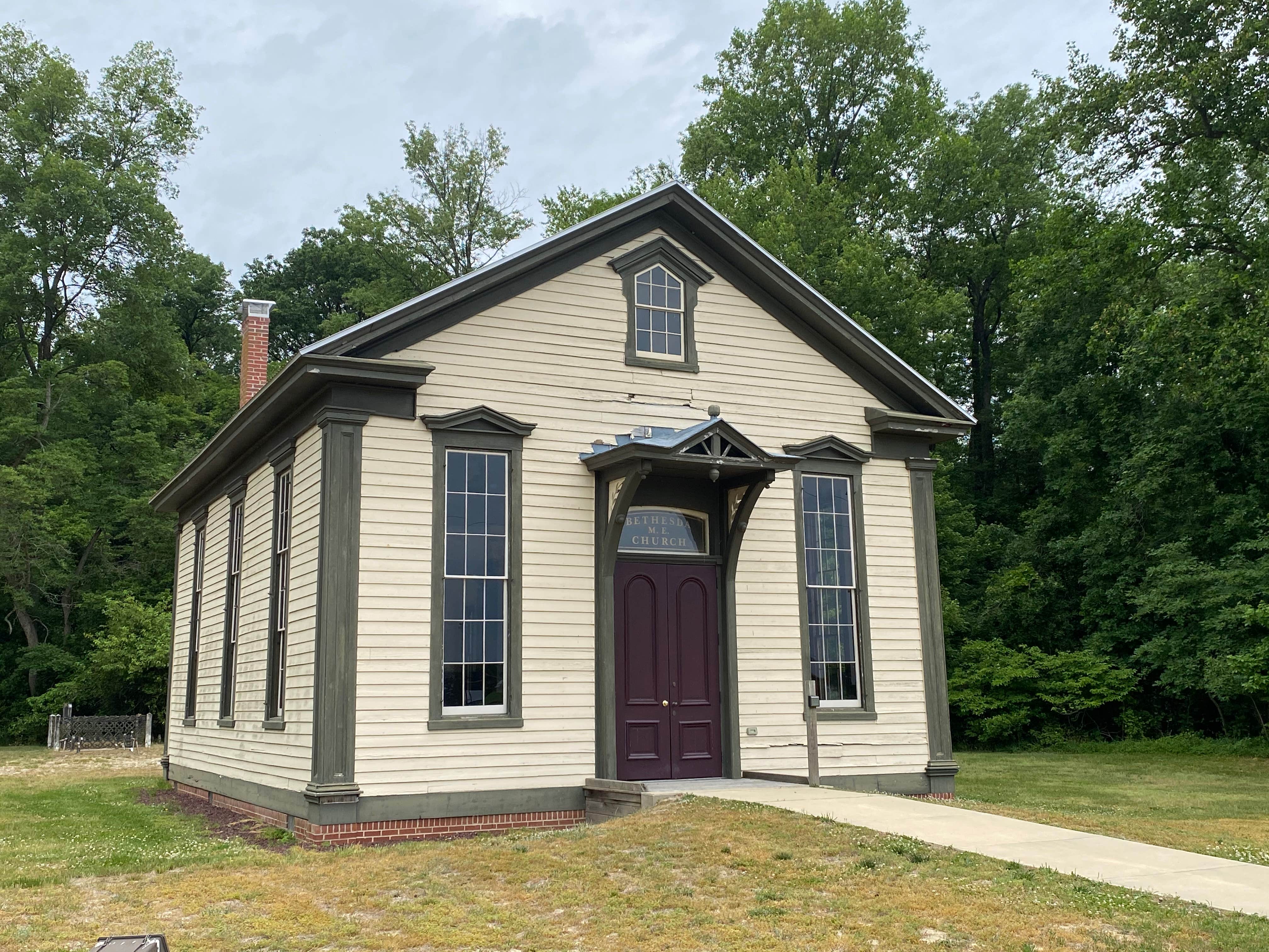Heather's photo of glamping accommodations at Trap Pond State Park Campground near Houston, DE