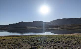 Tyler B.'s photo of a dispersed camping area at Enterprise Reservoir Campground near Panaca, NV