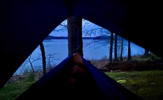 Steve D.'s photo of a dispersed camping area at Peninsula Trail in Indiana