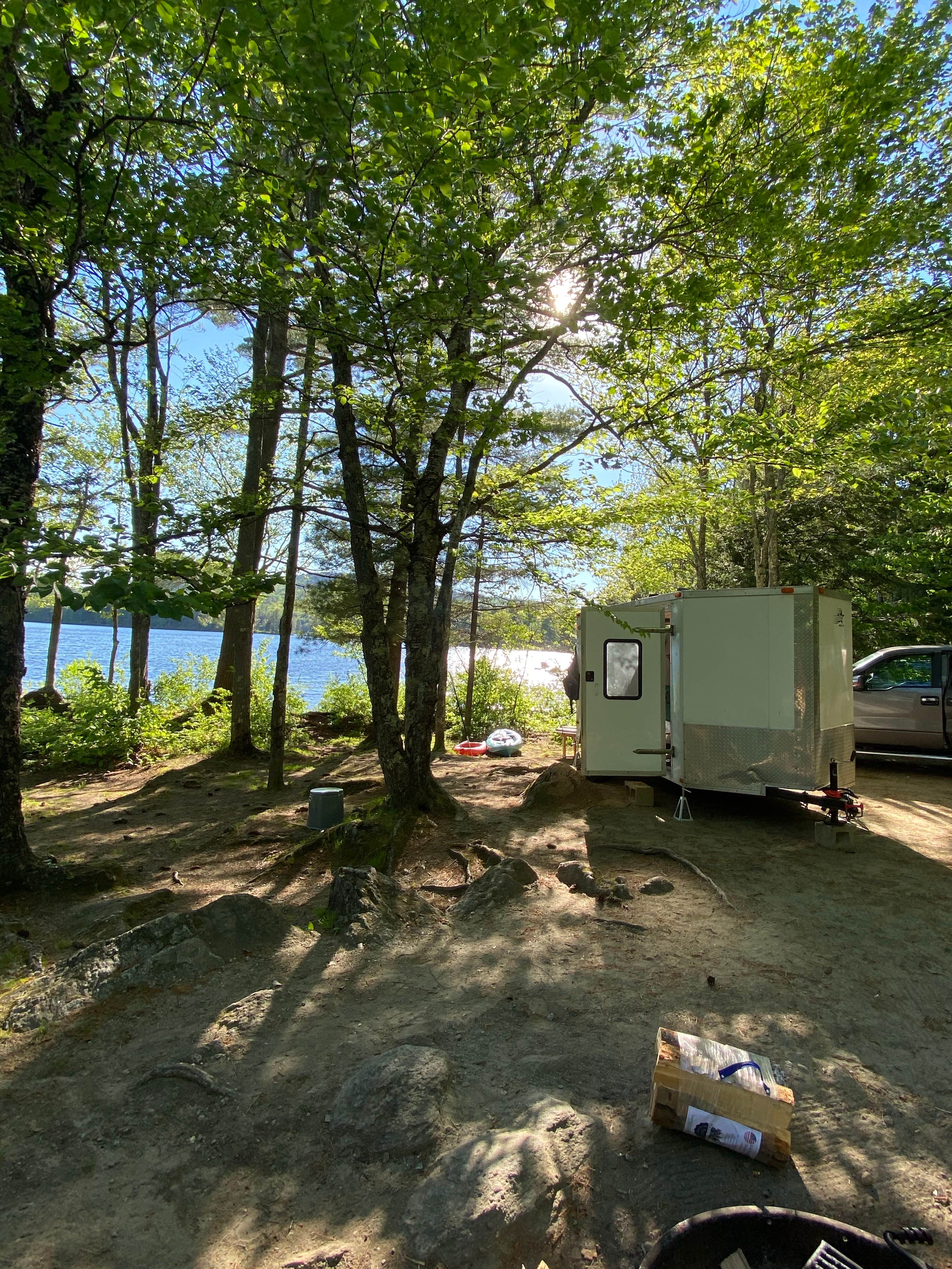 Jessica N.'s photo of rv camping at Pillsbury State Park Campground near Lebanon, NH