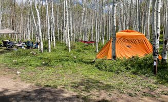 Jonathan's photo of tent camping at Masons Draw Campground near Castle Valley, UT
