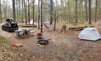 Melissa B.'s photo at Bear Brook State Park Campground near New Boston, NH