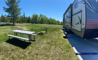 kirsten's photo of rv camping at The Pines of Kabetogama Resort near Crane Lake, MN