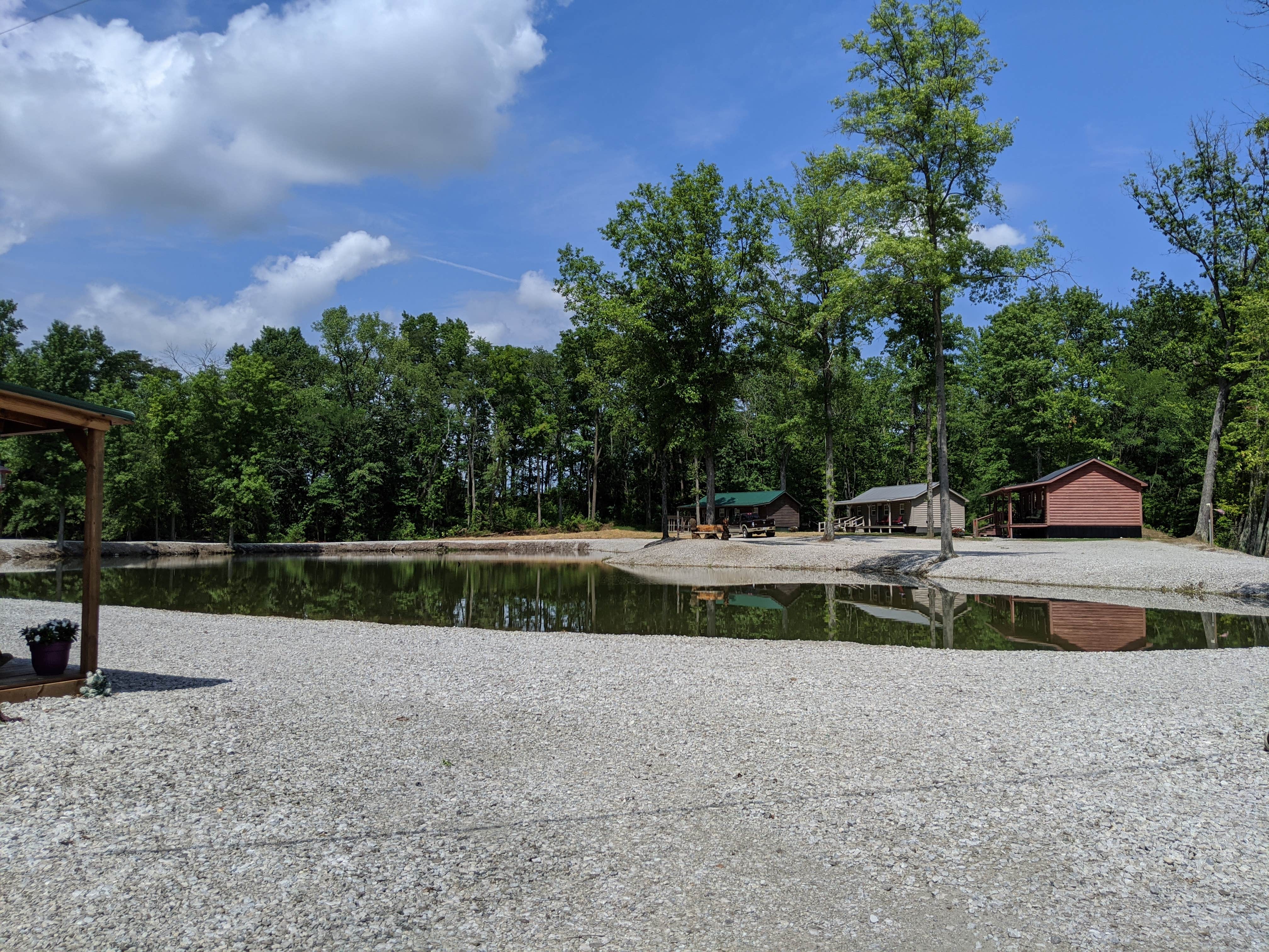 Camper-submitted photo at Eagles Nest Camping near Dugger, IN