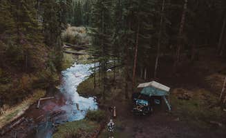 Charles G.'s photo of tent camping at Adam Campground near Yampa, CO