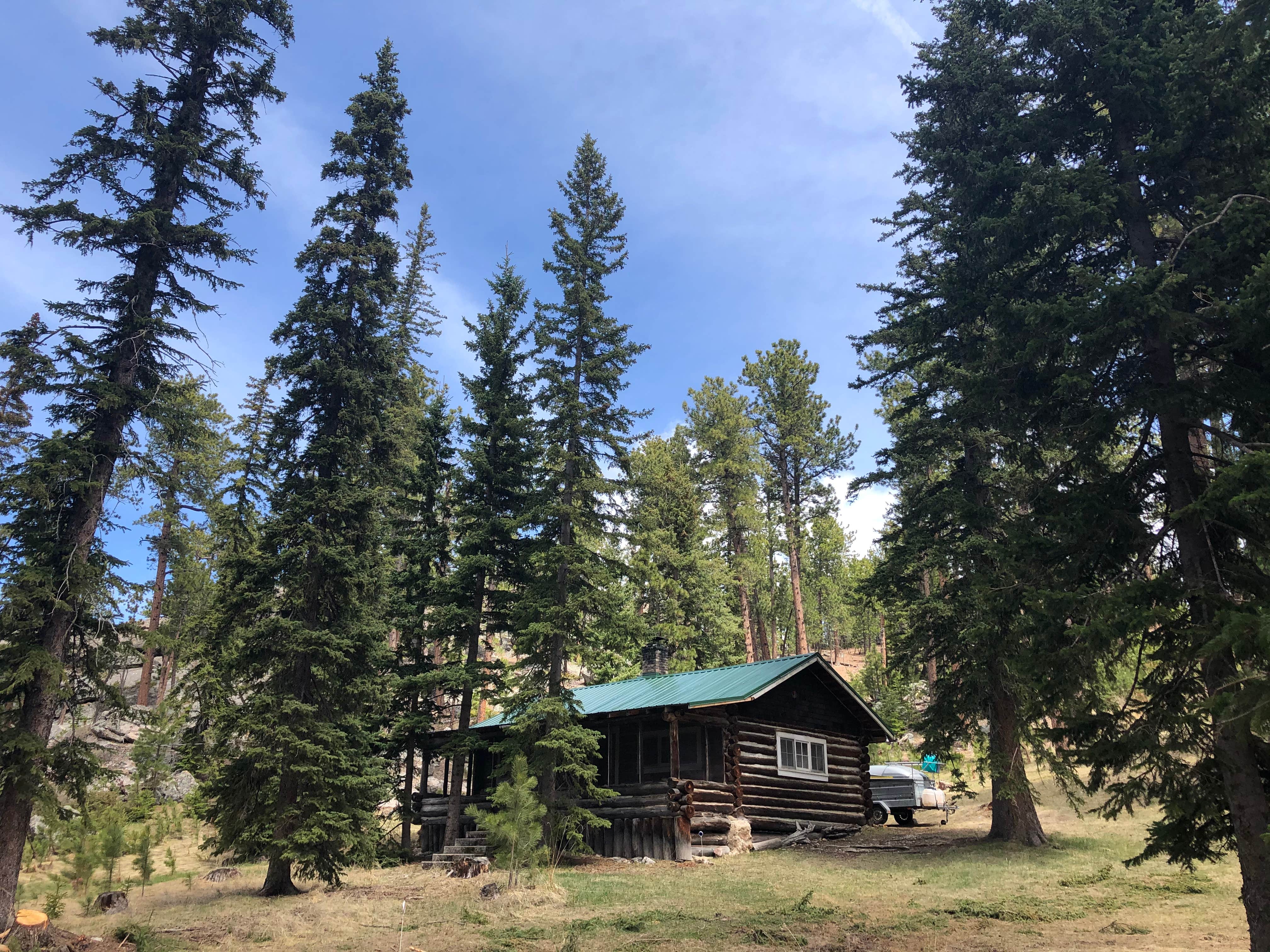 Erin W.'s photo of glamping accommodations at Sylvan Lake Campground — Custer State Park near Hot Springs, SD