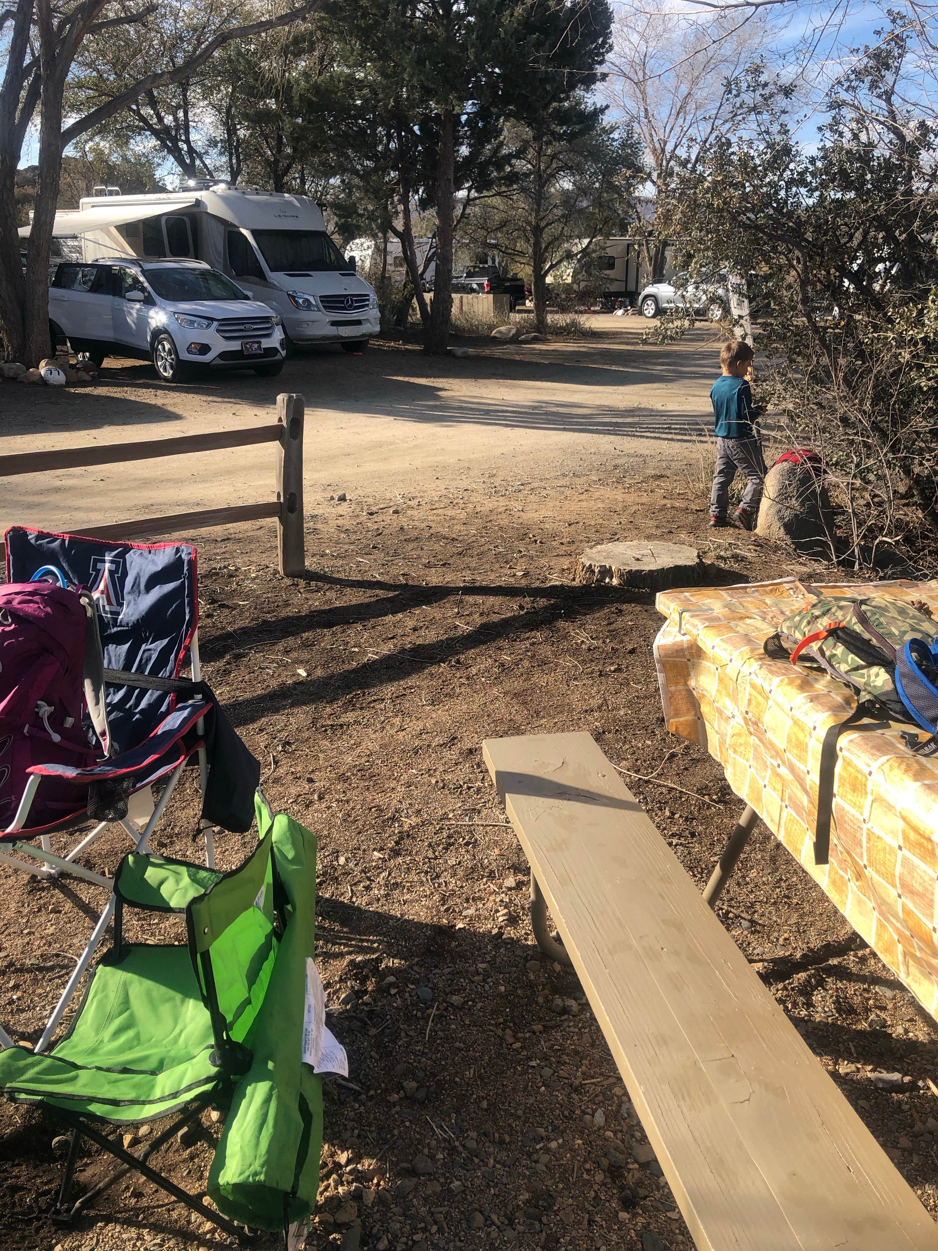 Kimberly C.'s photo of rv camping at Point of Rocks RV Campground near Paulden, AZ