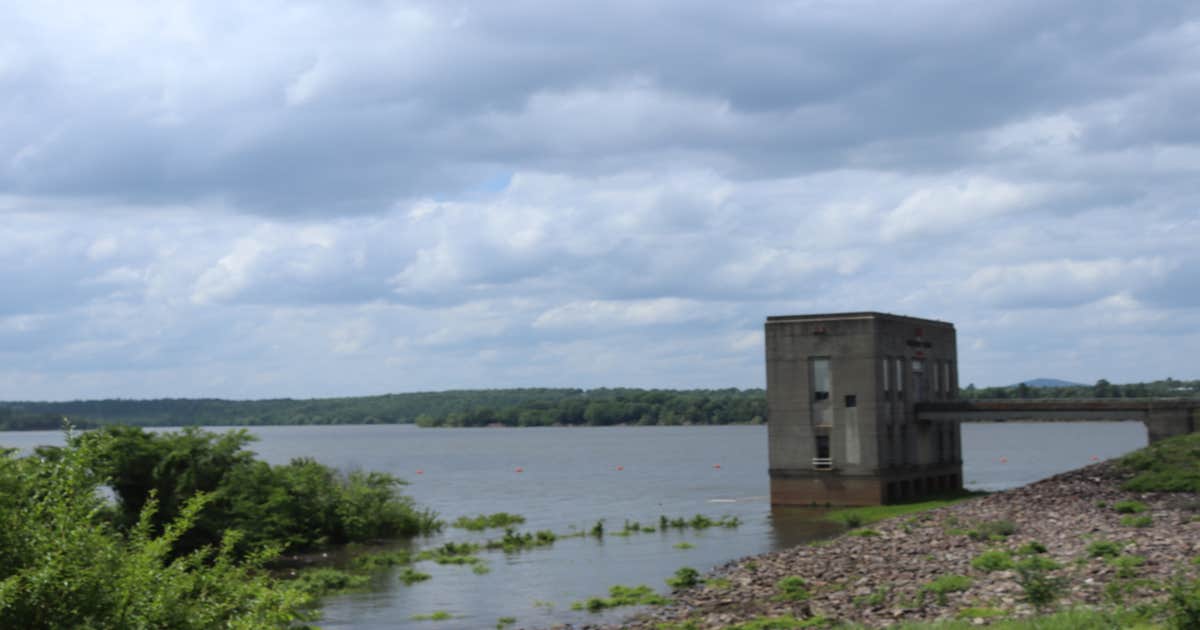 Below the Dam Campground — Lake Wister State Park
