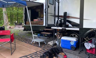 Stefan K.'s photo of camping with pets at French Creek State Park Campground near Hockessin, DE